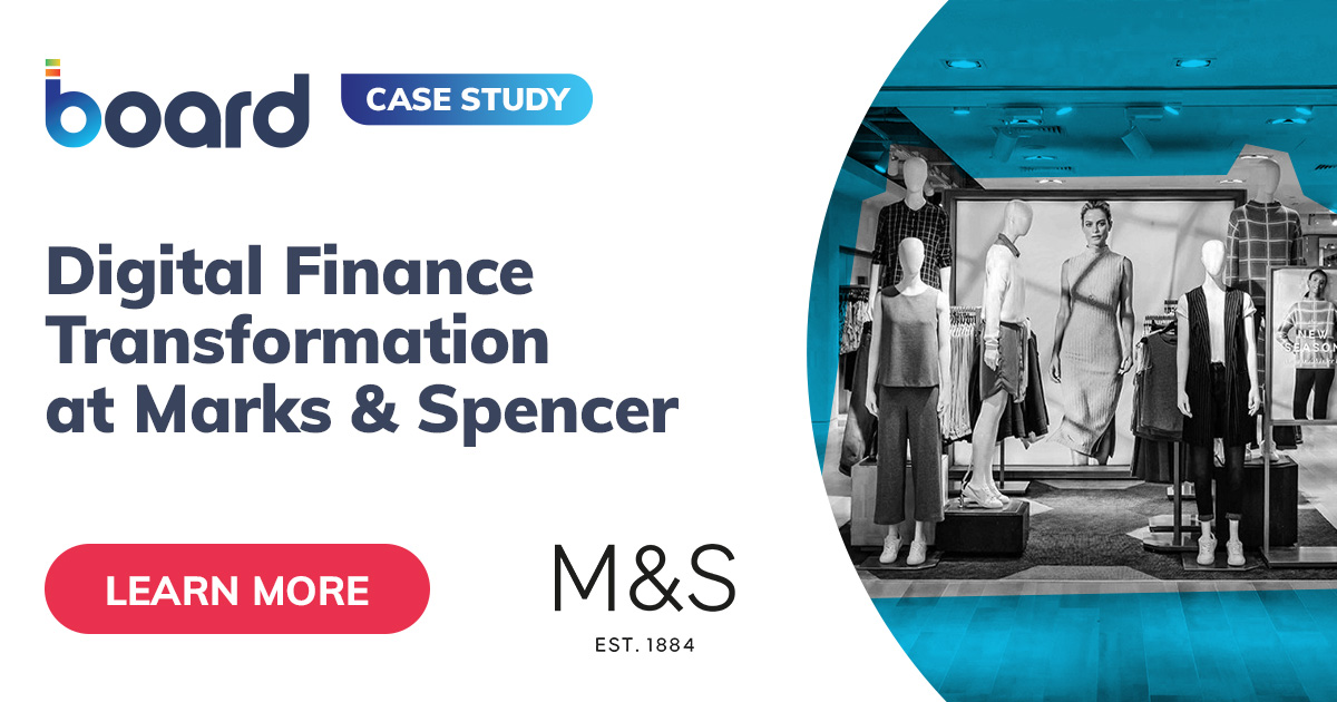 Digital Finance Transformation At Marks And Spencer