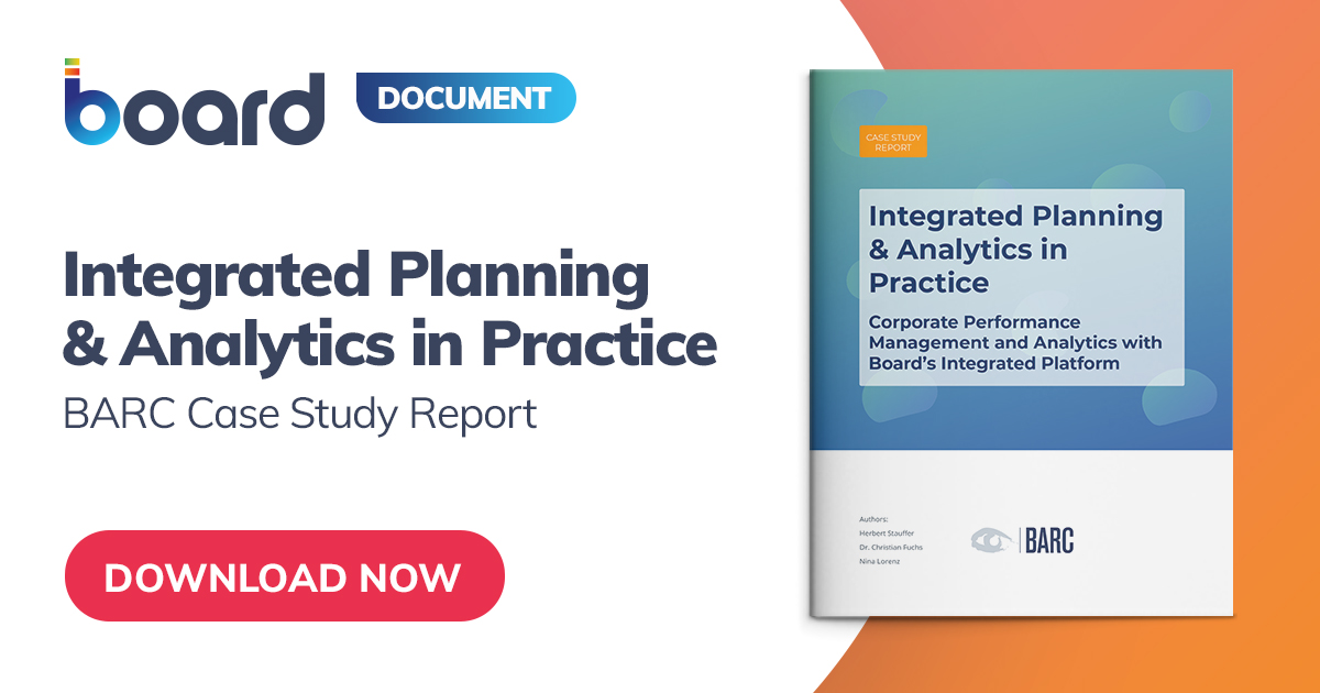 BARC Integrated Planning & Analytics in Practice